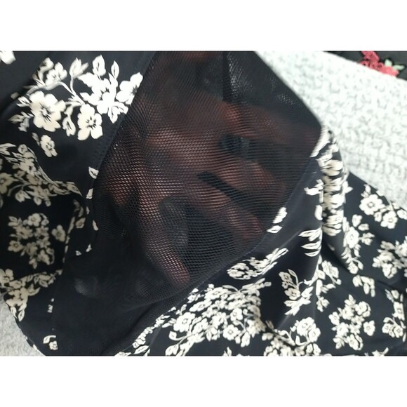 Coco Rave Strapless Floral Mini Dress Md Sexy Boho Cottage Core - Picture 11 of 11